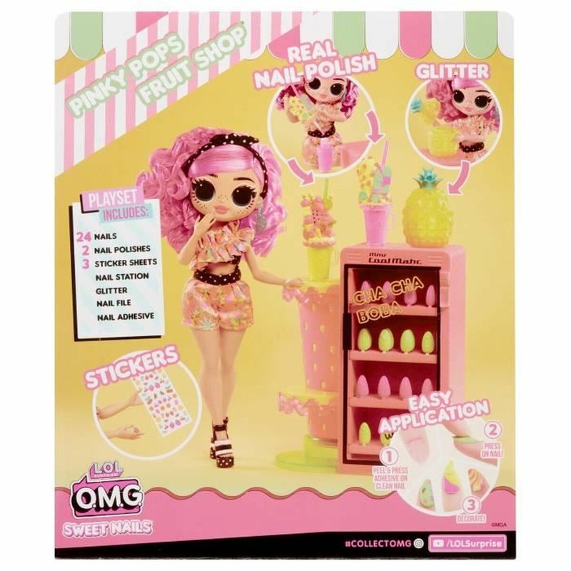 Muñecas Niñas LOL Surprise! Pinky Pops Fruit Shop - Juego Creativo