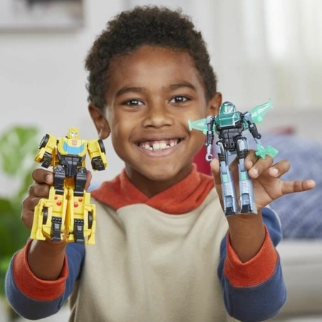 Figuras Acción Niños Hasbro Cyber-Combiner Bumblebee y Mo Malto