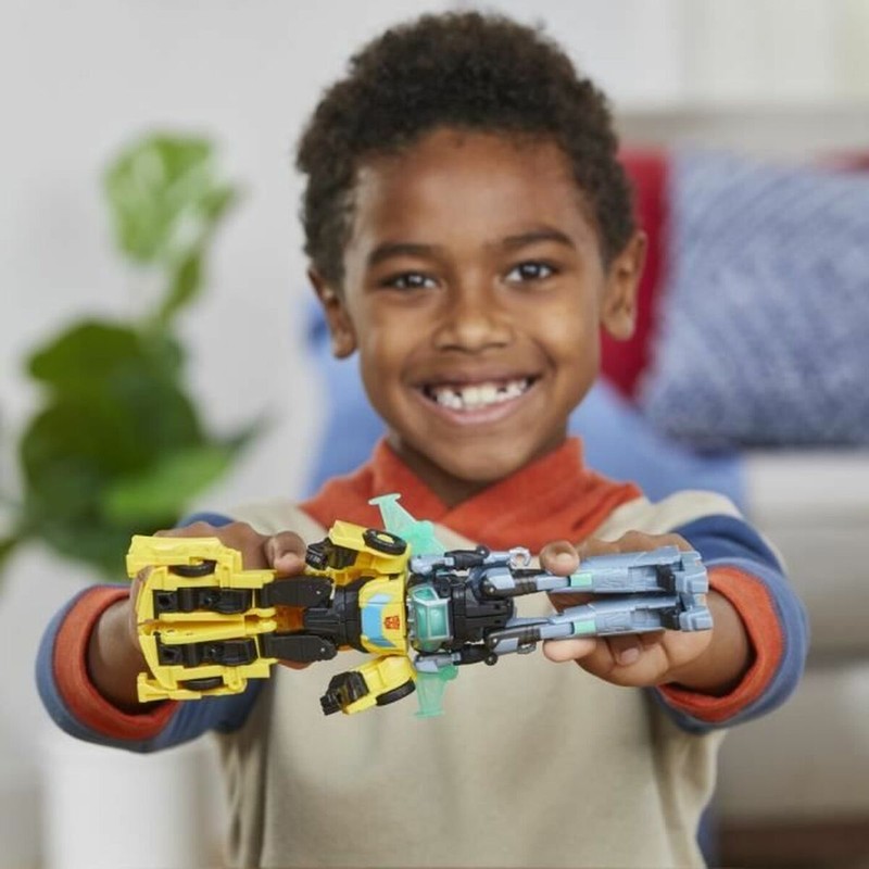 Figuras Acción Niños Hasbro Cyber-Combiner Bumblebee y Mo Malto