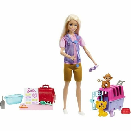 Muñecas Niñas Barbie Salvadora de Animales