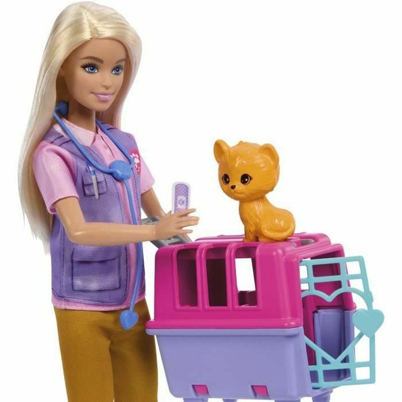 Muñecas Niñas Barbie Salvadora de Animales