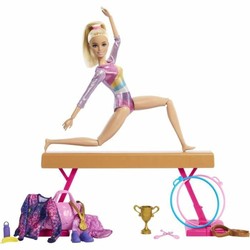 Muñecas Niñas Barbie GYMNASTE Articulada - Compra online en MegaJuguetes