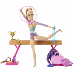 Muñecas Niñas Barbie GYMNASTE Articulada - Compra online en MegaJuguetes 2