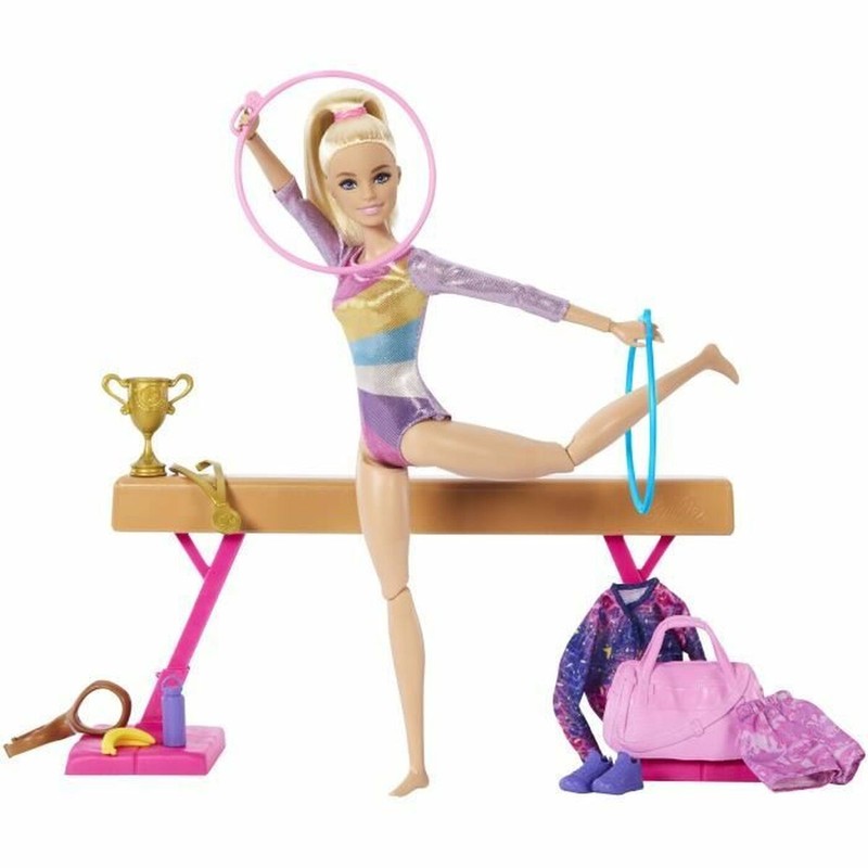 Muñecas Niñas Barbie GYMNASTE Articulada