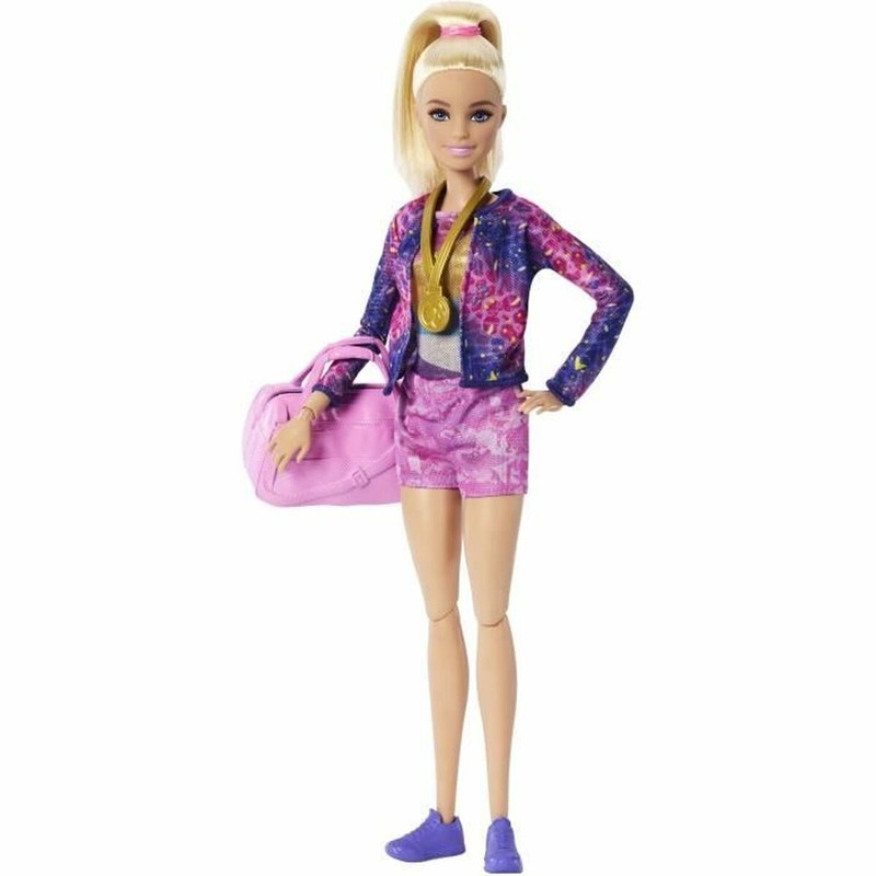 Muñecas Niñas Barbie GYMNASTE Articulada