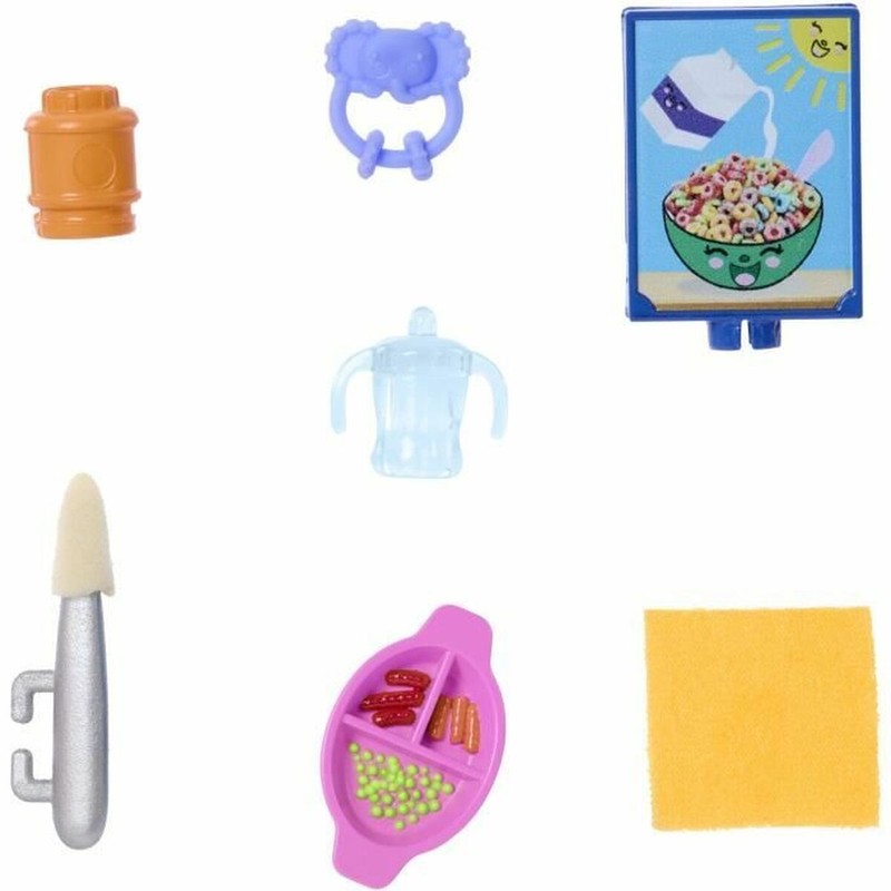Muñecas Niñas Barbie Babysitter - Juego de Cuidado y Rol