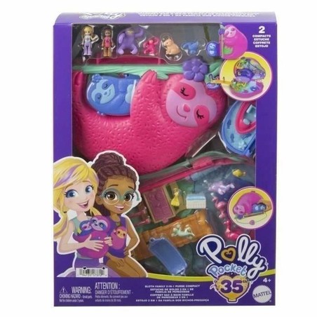 Figuras Acción Niños - Playset Polly Pocket Sorpresas Perezoso