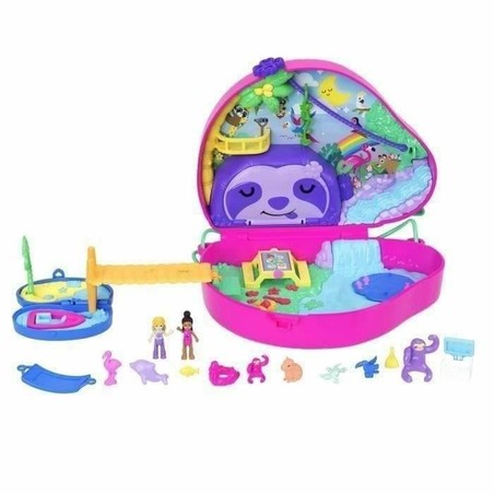 Figuras Acción Niños - Playset Polly Pocket Sorpresas Perezoso