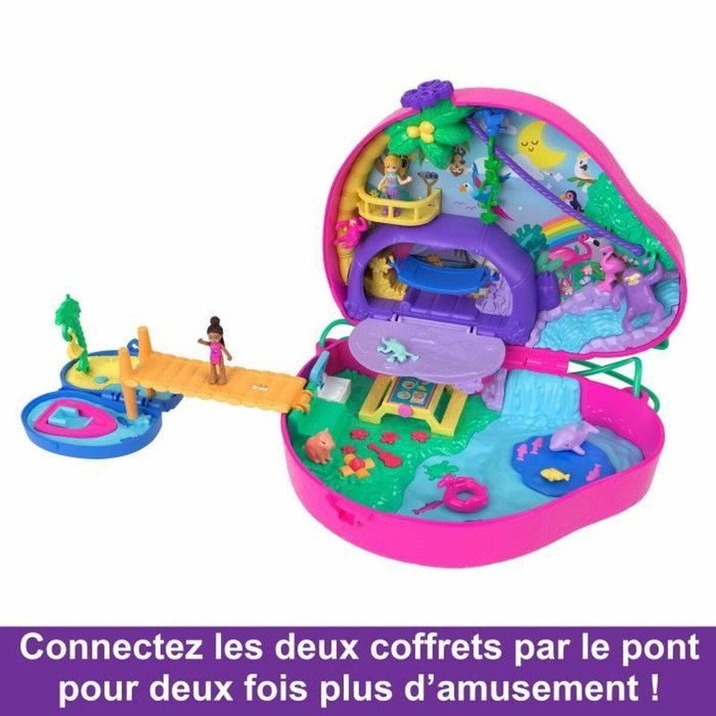 Figuras Acción Niños - Playset Polly Pocket Sorpresas Perezoso
