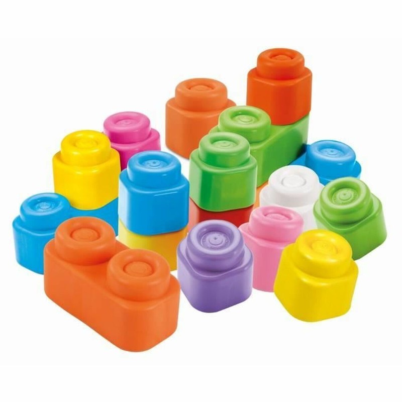 Juguetes Construcción Niños Clementoni - 20 Piezas Blandas Bebé