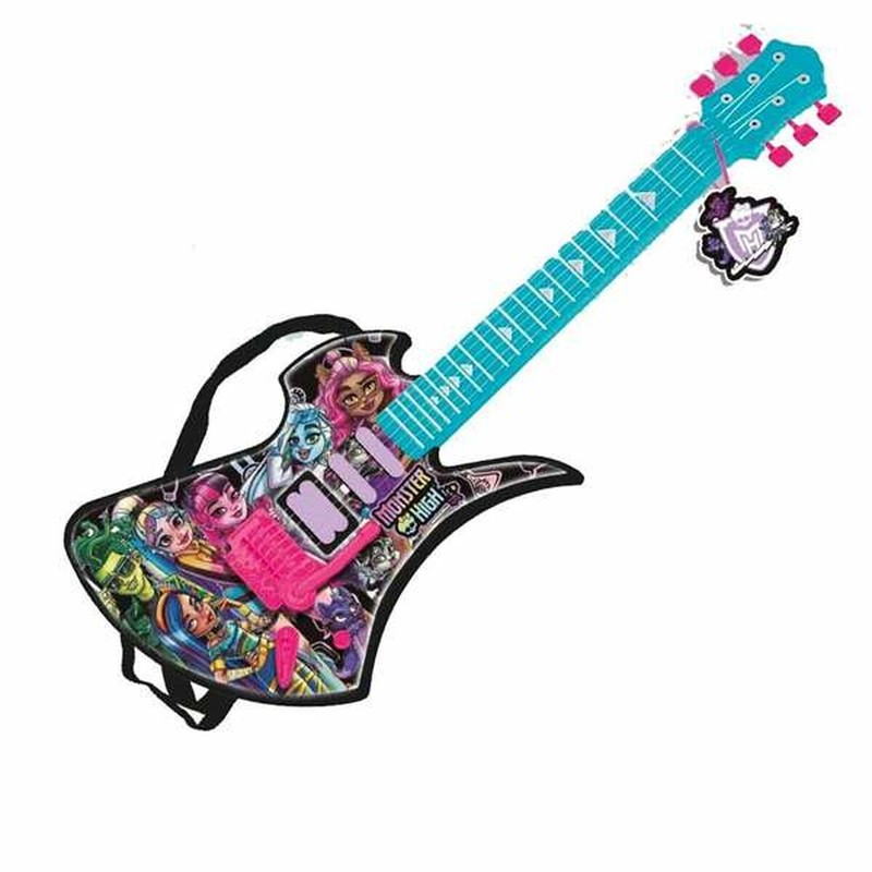 Juguetes Musicales Niños: Guitarra Electrónica Monster High - Compra online en MegaJuguetes