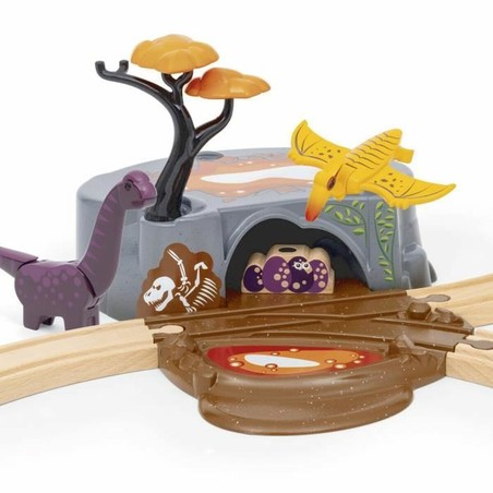 Coches Juguete Niños - Tren Brio Circuito Aventure Dinosaure