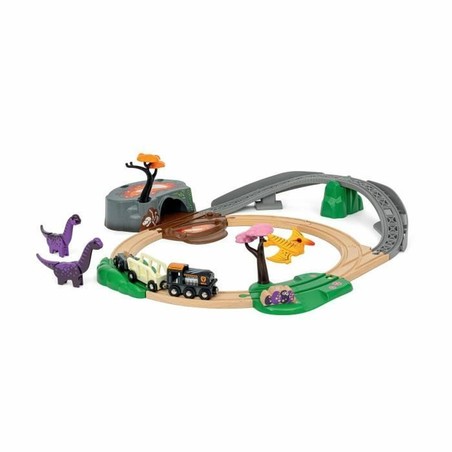 Coches Juguete Niños - Tren Brio Circuito Aventure Dinosaure