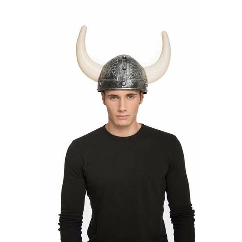 Disfraces Niños - Casco Vikingo Gris Adultos BigBuy Carnival