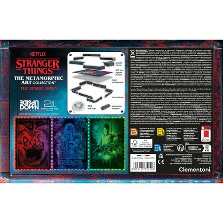 Regalo fans Stranger Things desafío visual Clementoni