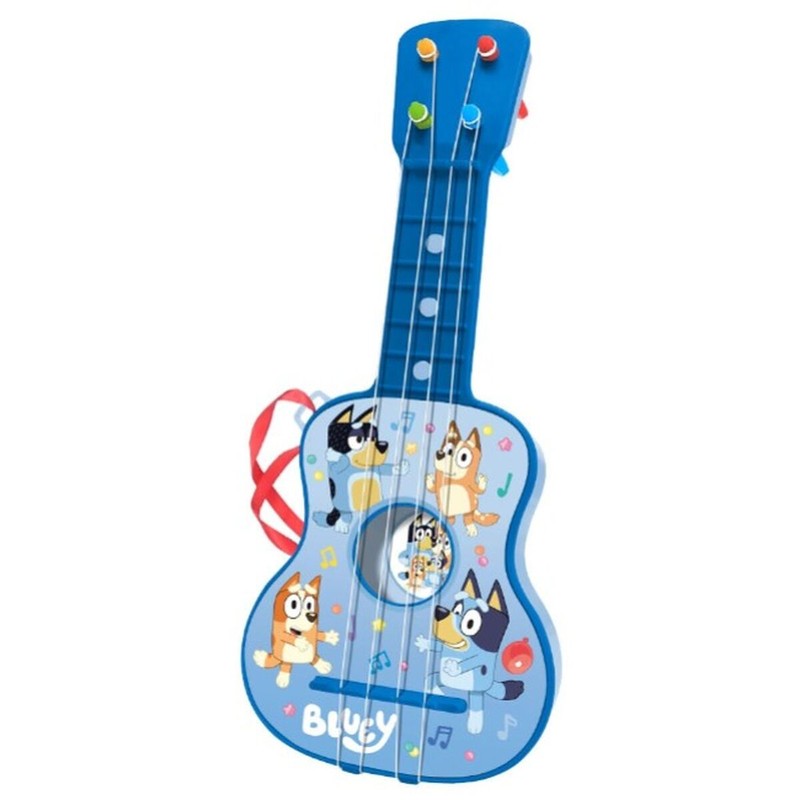 Juguetes Musicales Niños: Guitarra Infantil Bluey para Aprender y Divertirse