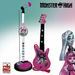 Juguetes Musicales Niños: Guitarra Infantil Monster High con Micrófono Karaoke - Compra online en MegaJuguetes 2