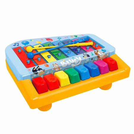 Juguetes Musicales Niños: Xilófono Bluey con Figura - Compra online en MegaJuguetes