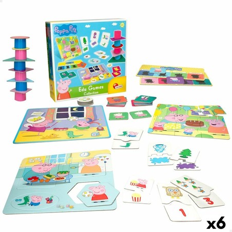 Juegos Mesa Niños Peppa Pig Edu Games Collection 10 en 1 - Compra online en MegaJuguetes