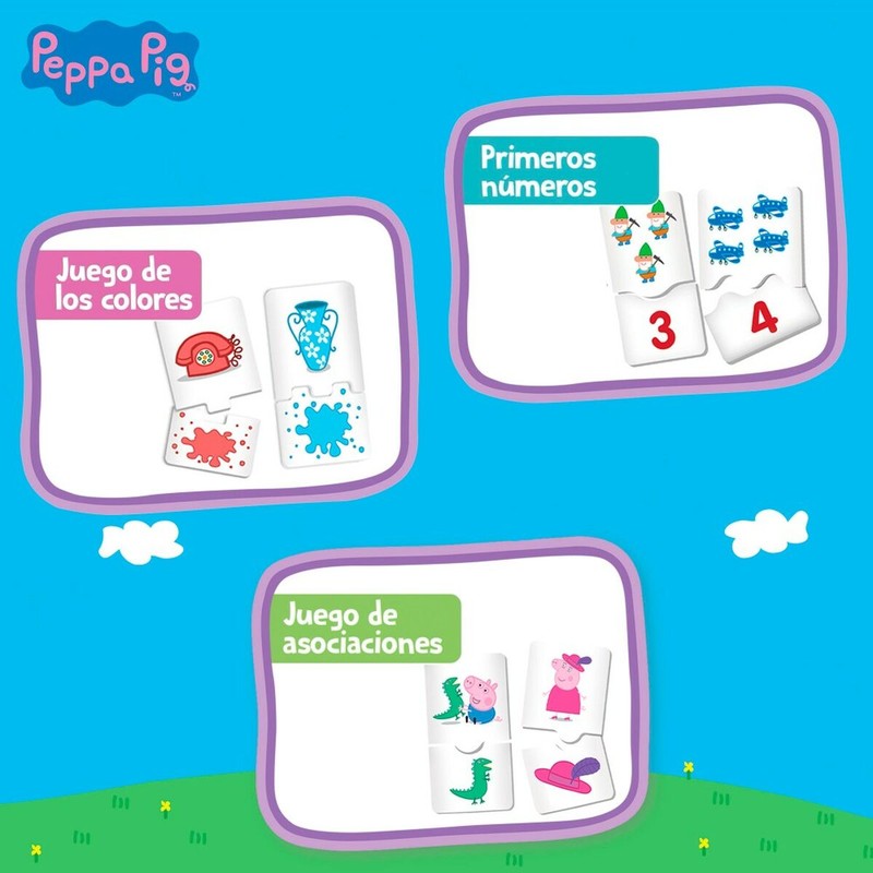Juegos Mesa Niños Peppa Pig Edu Games Collection 10 en 1