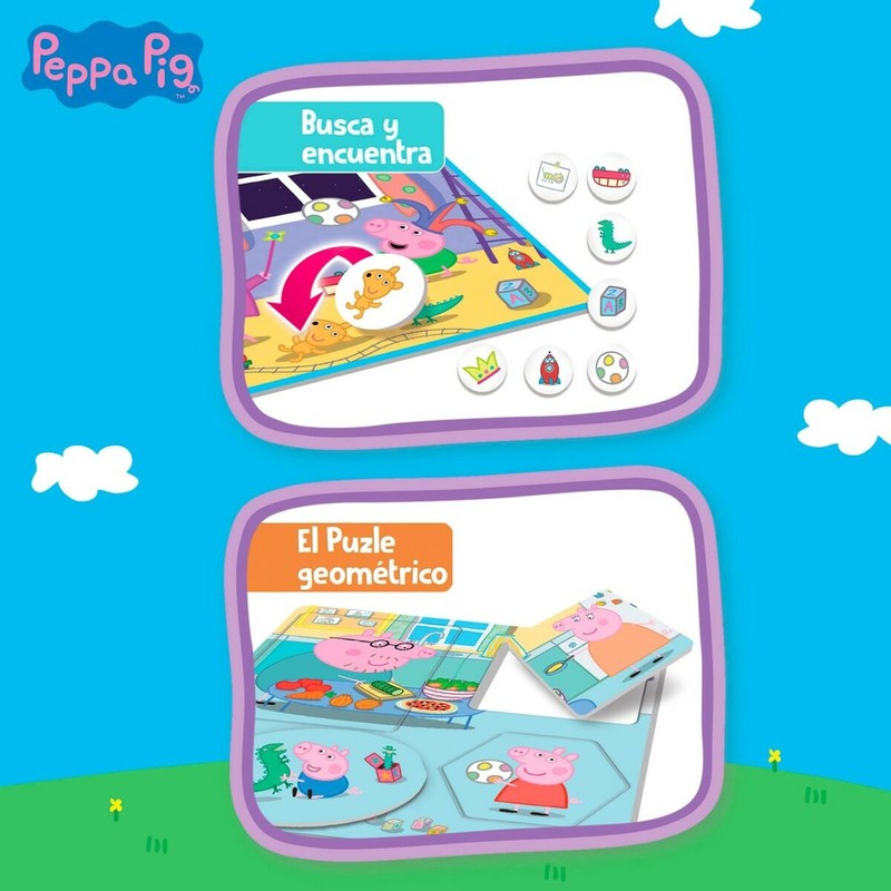 Juegos Mesa Niños Peppa Pig Edu Games Collection 10 en 1