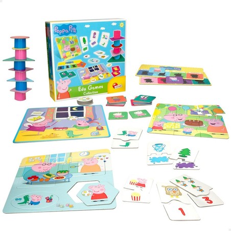 Juegos Mesa Niños Peppa Pig Edu Games Collection 10 en 1