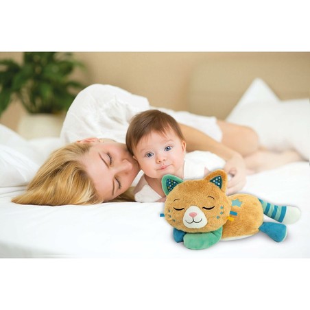 Peluche Clementoni interactivo, con funciones sonoras