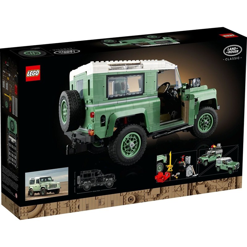 Juego Construcción Lego Defender 90 - Réplica Detallada
