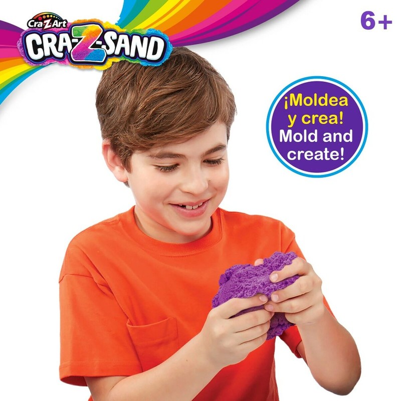 Manualidades Niños: Arena Mágica Cra-Z-Art (3 Unidades) 850g
