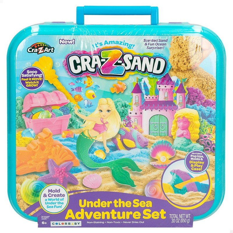 Manualidades Niños: Arena Mágica Cra-Z-Art (3 Unidades) 850g