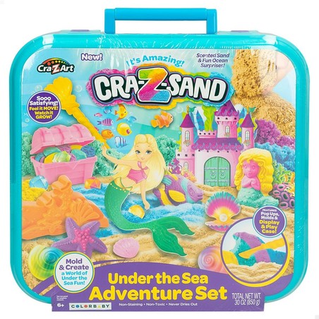 Manualidades Niños: Arena Mágica Cra-Z-Art (3 Unidades) 850g