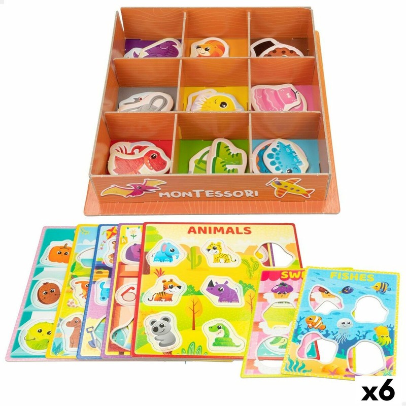 Juegos Mesa Niños Educativo Lisciani: Método Montessori Colores - Compra online en MegaJuguetes