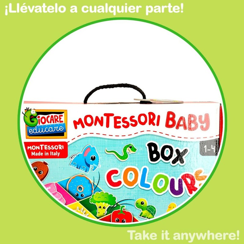 Juegos Mesa Niños Educativo Lisciani: Método Montessori Colores