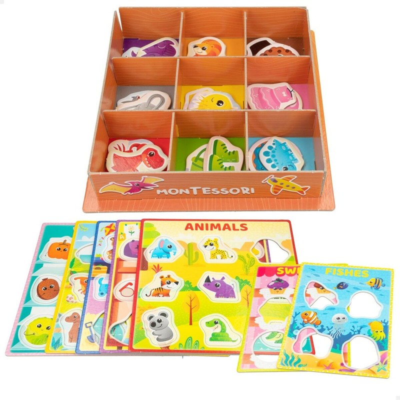 Juegos Mesa Niños Educativo Lisciani: Método Montessori Colores