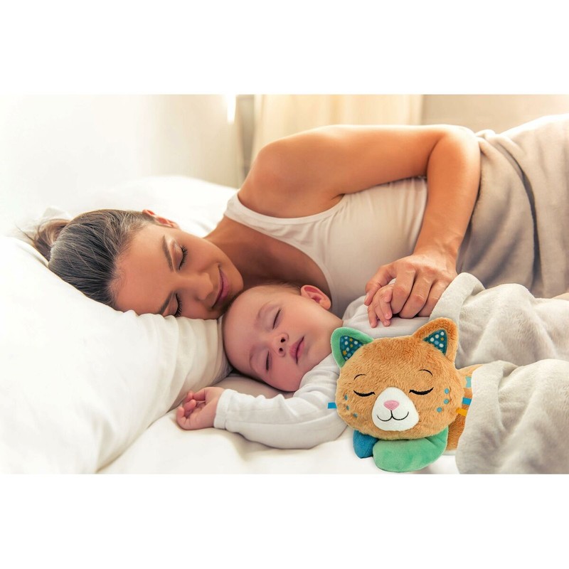 Peluche desarrollo sensorial bebé, texturas y sonidos