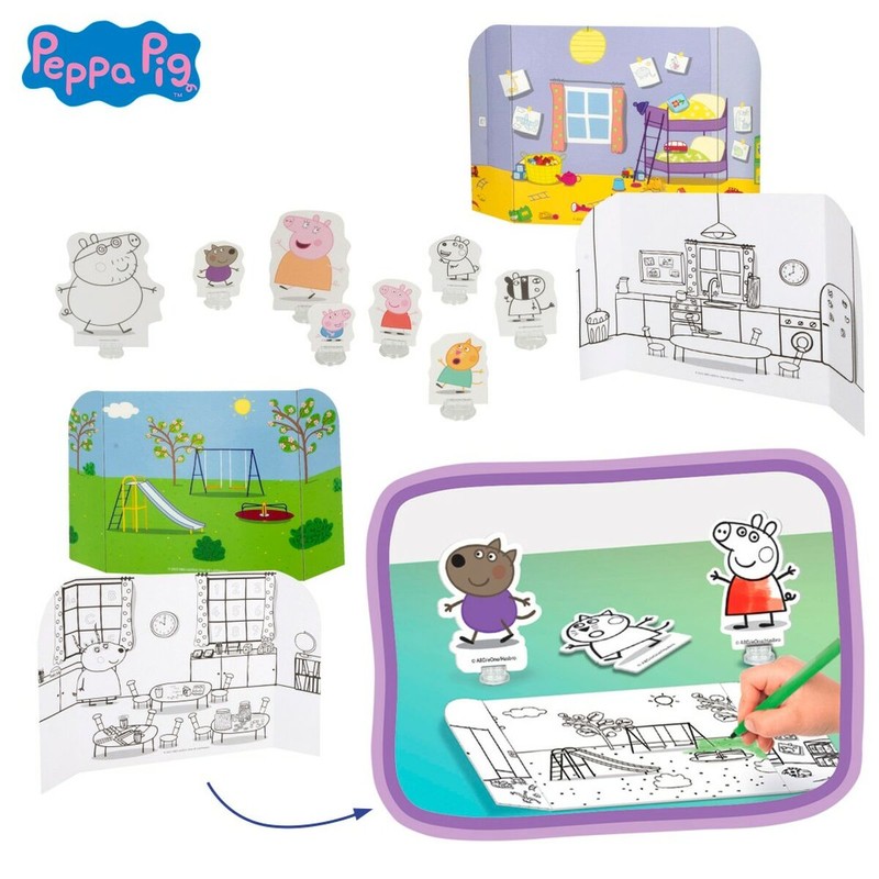 Juegos Mesa Niños Peppa Pig: Pack Educativo Creativo
