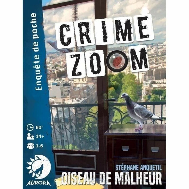 Juegos Mesa Niños: Asmodee Crime Zoom – Desafío de Investigación para Mentes Agudas - Compra online en MegaJuguetes