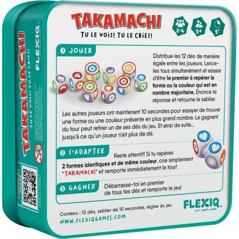 Juegos Mesa Niños Asmodee Takamachi - Agilidad Mental