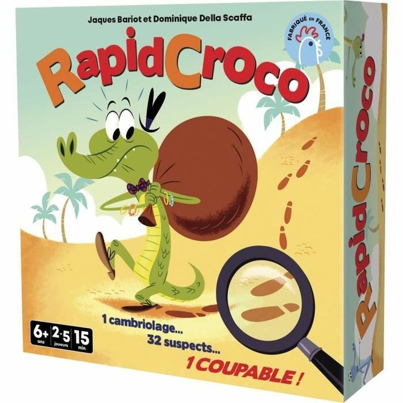 Juegos Mesa Niños: Asmodee RapidCroco de Lógica y Deducción - Compra online en MegaJuguetes
