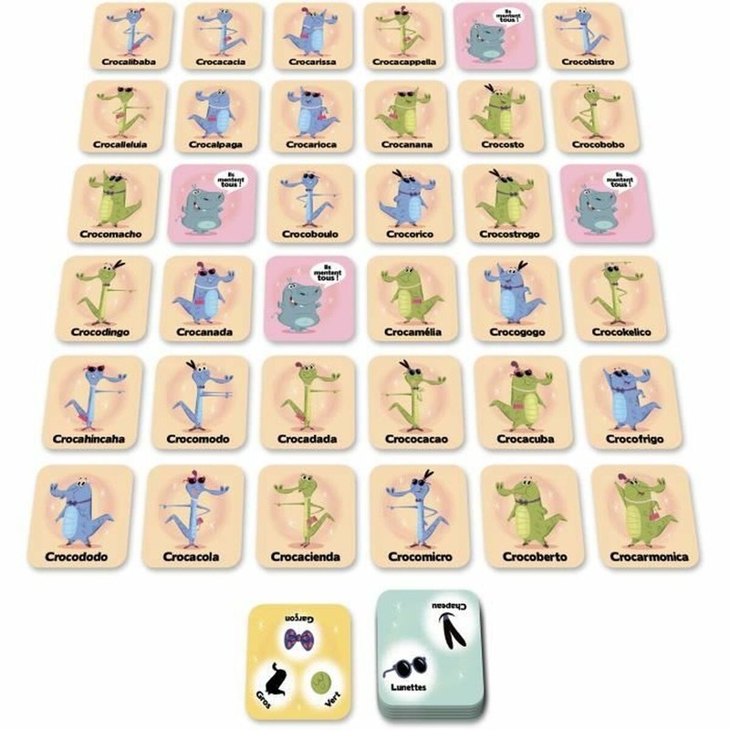 Juegos Mesa Niños: Asmodee RapidCroco de Lógica y Deducción