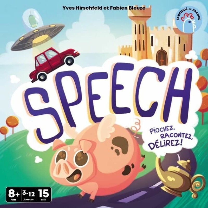 Juegos Mesa Niños Asmodee Speech - Estimula Creatividad