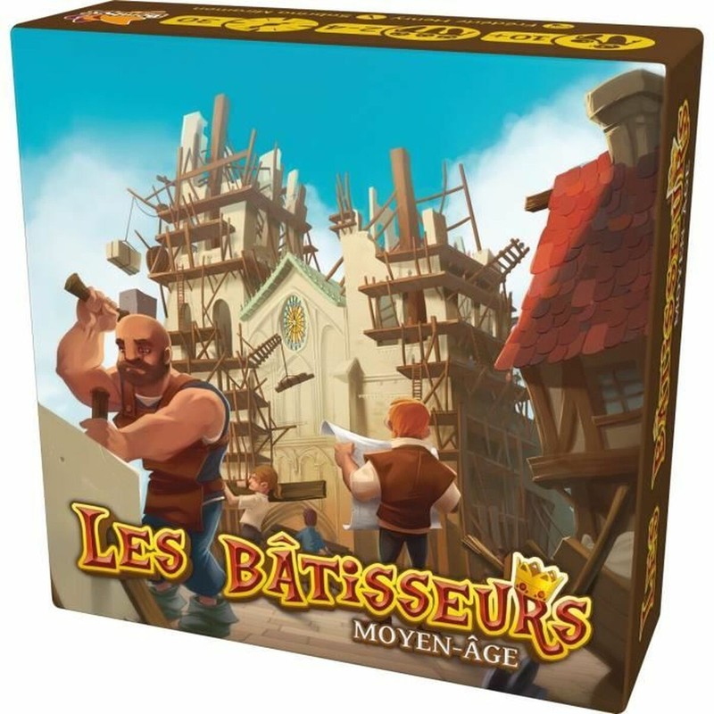 Juegos Mesa Niños Asmodee Bâtisseurs (Les): Estrategia Medieval - Compra online en MegaJuguetes