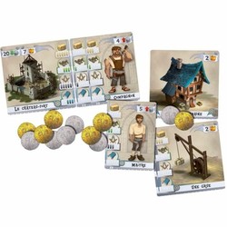 Juegos Mesa Niños Asmodee Bâtisseurs (Les): Estrategia Medieval - Compra online en MegaJuguetes 2