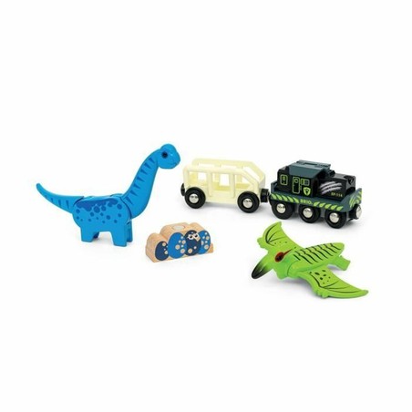 Tren Juguete Niños Brio Dinosaurio con Pilas