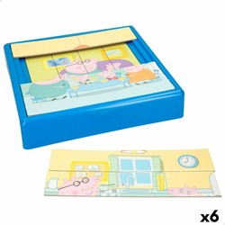 Muñecas Niñas Peppa Pig: Pack 6 Puzzles Infantiles 25 Piezas - Compra online en MegaJuguetes