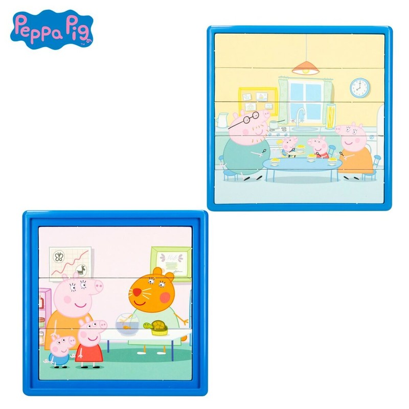 Muñecas Niñas Peppa Pig: Pack 6 Puzzles Infantiles 25 Piezas
