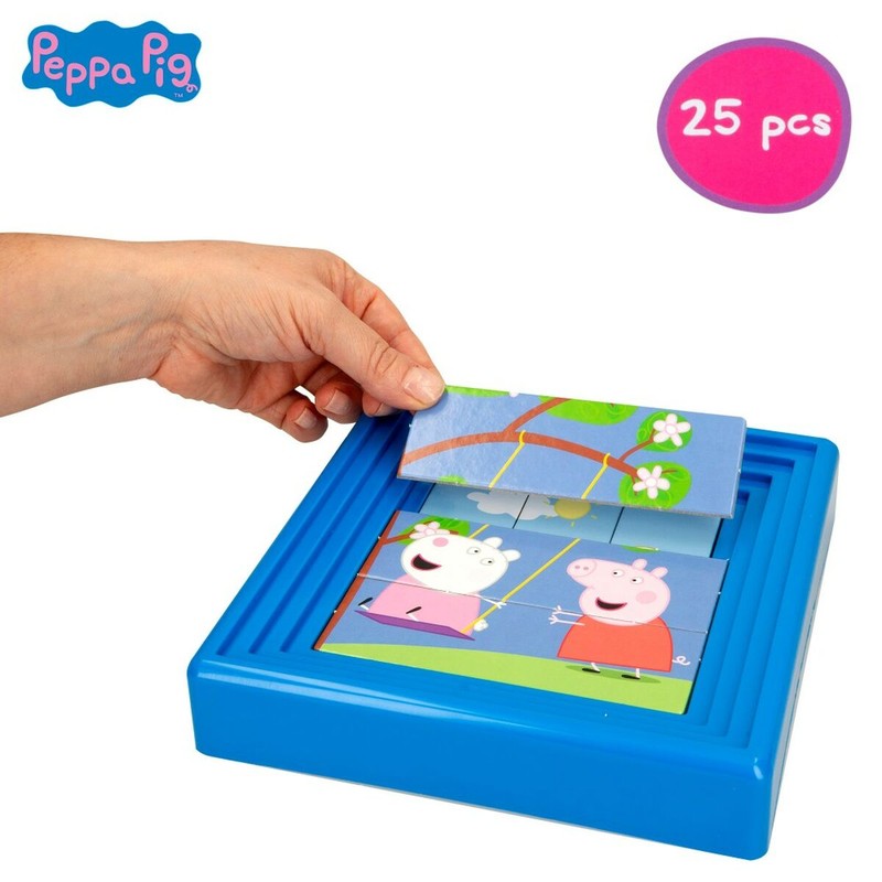 Muñecas Niñas Peppa Pig: Pack 6 Puzzles Infantiles 25 Piezas
