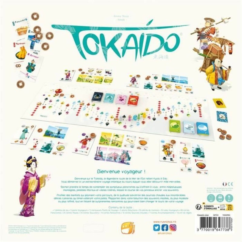 Juegos Mesa Niños: Asmodee Tokaido 10º Aniversario (FR)