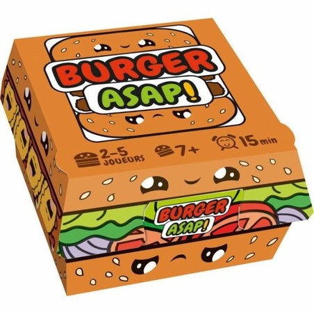 Juegos Mesa Niños Asmodee Burger ASAP - Agilidad Mental - Compra online en MegaJuguetes