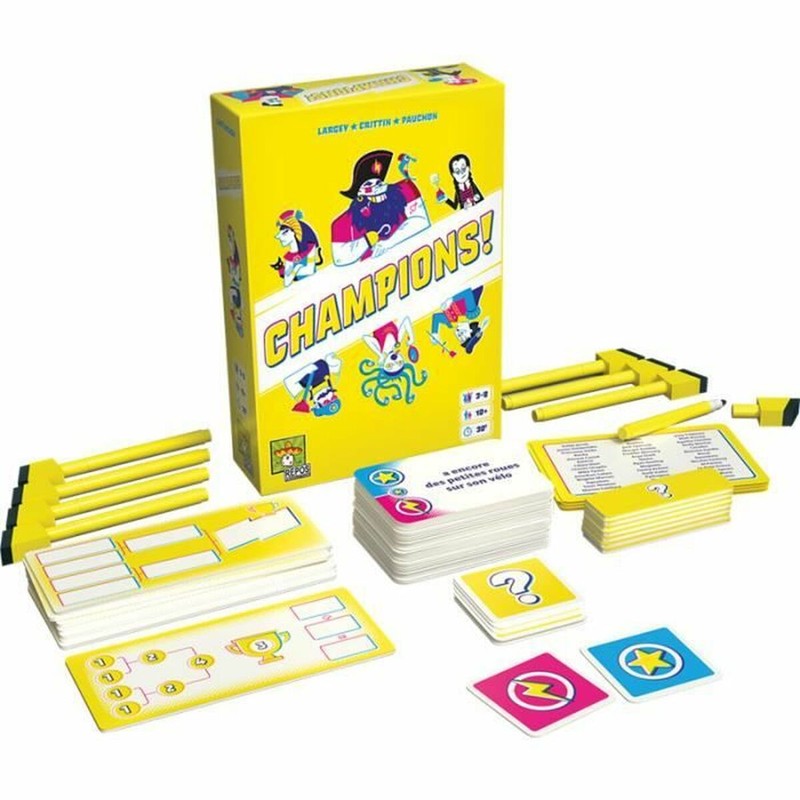 Juegos Mesa Niños Asmodee Champions! Diversión Estratégica